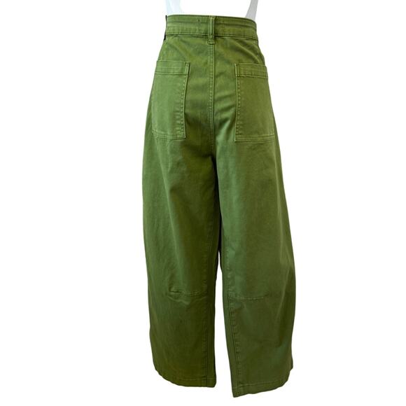 New KUT FROM THE KLOTH Women's Kiwi Ashton Cropped Barrel Jean Pants Size 12 - Picture 10 of 12